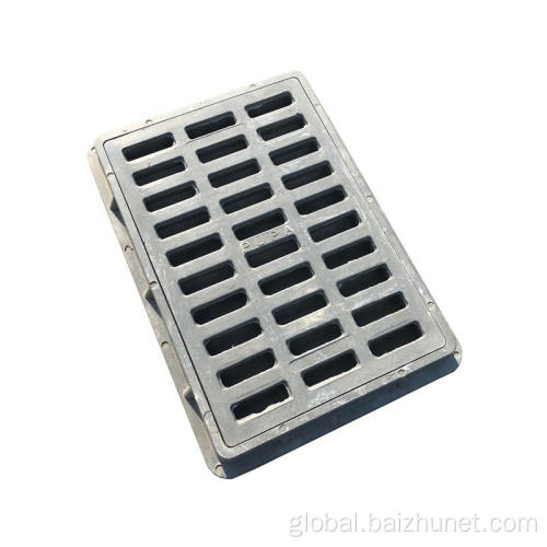 Marine Shipping Container Corner Black nodular cast iron ditch cover drain grille Factory